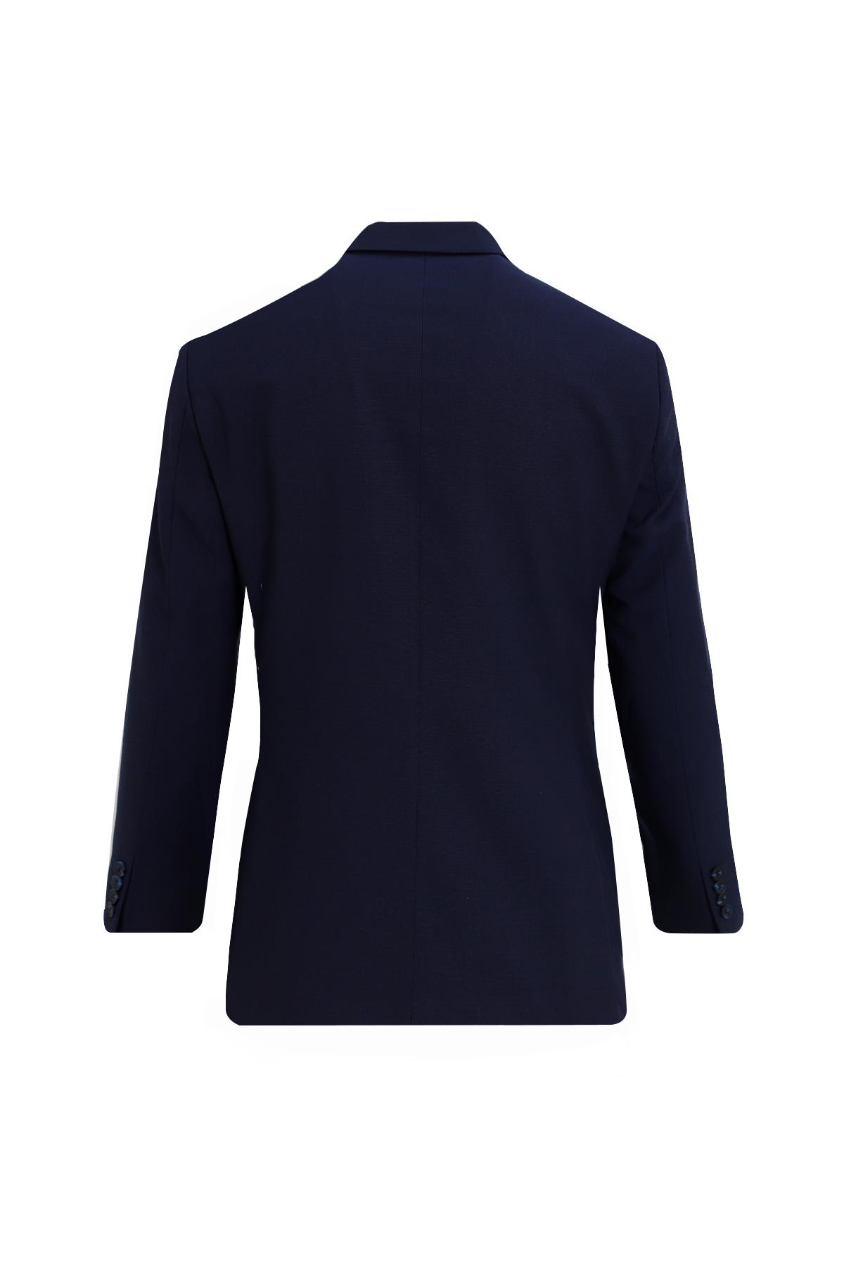 LACİVERT Comfort Fit 6 Drop Kruvaze Takım Elbise