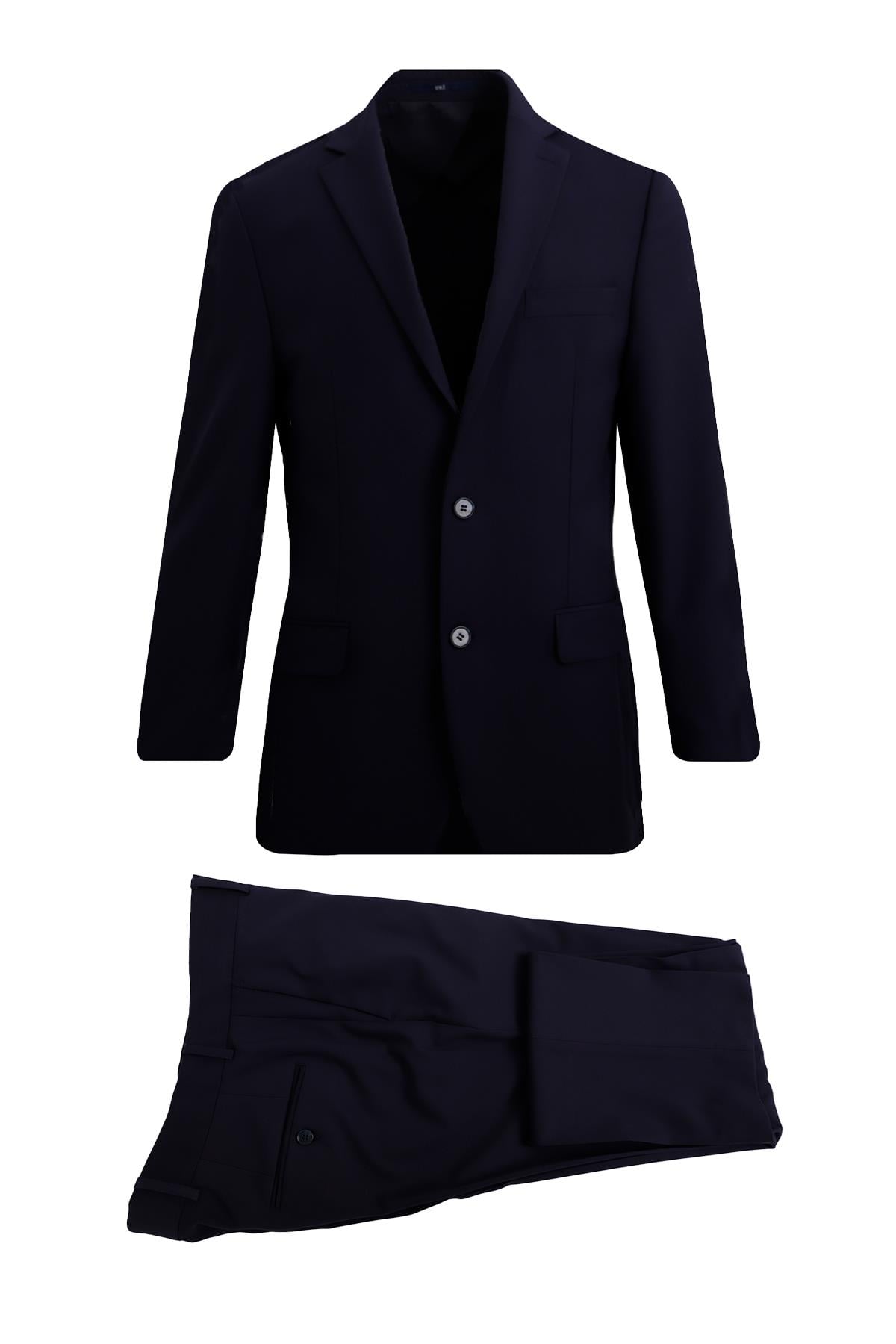 LACİVERT Comfort Fit 6 Drop Takım Elbise