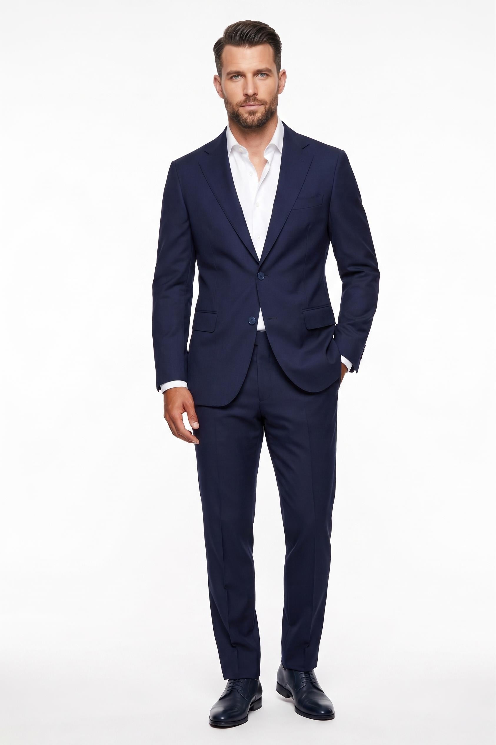 LACİVERT Comfort Fit 6 Drop Takım Elbise