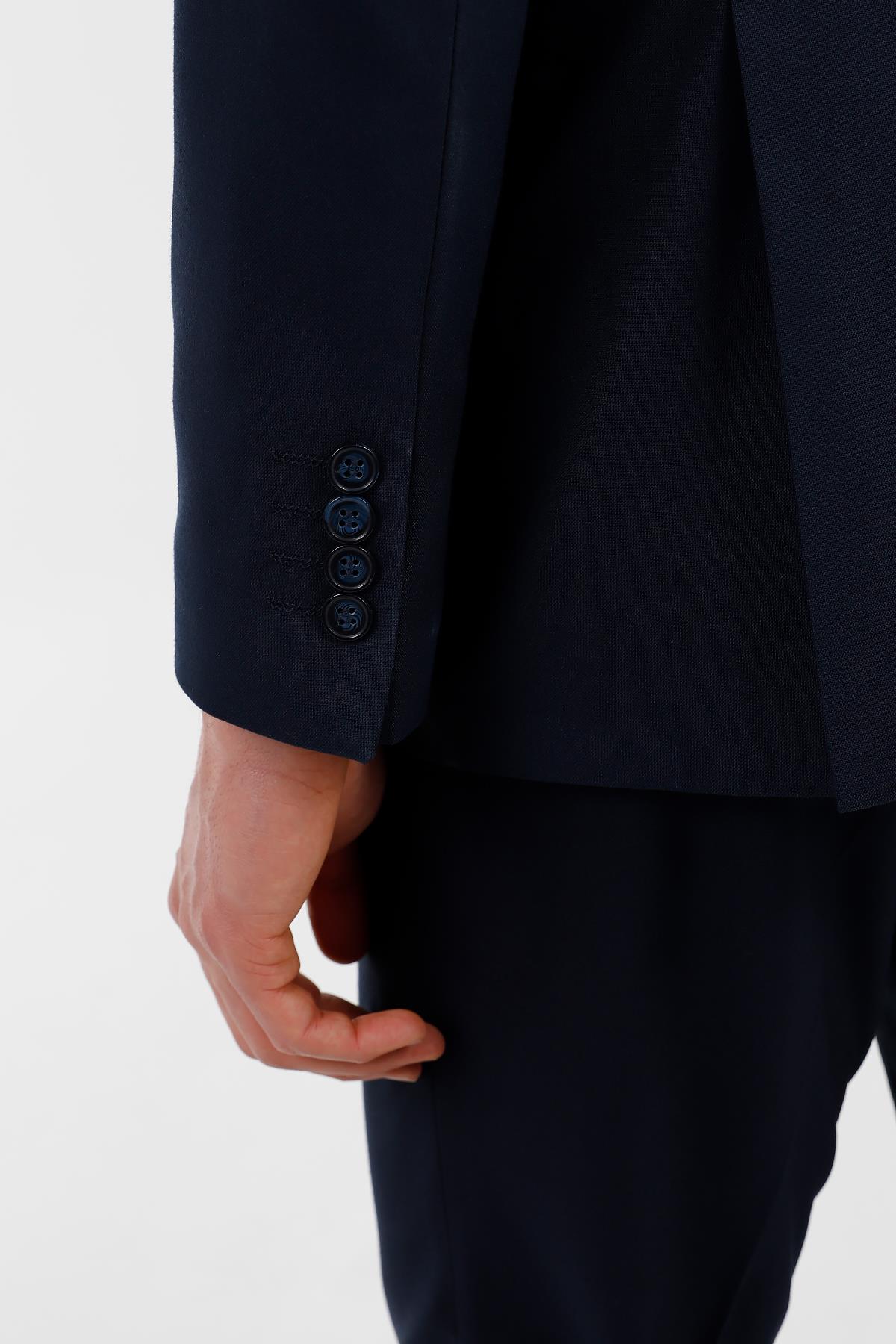 LACİVERT Comfort Fit 6 Drop Takım Elbise