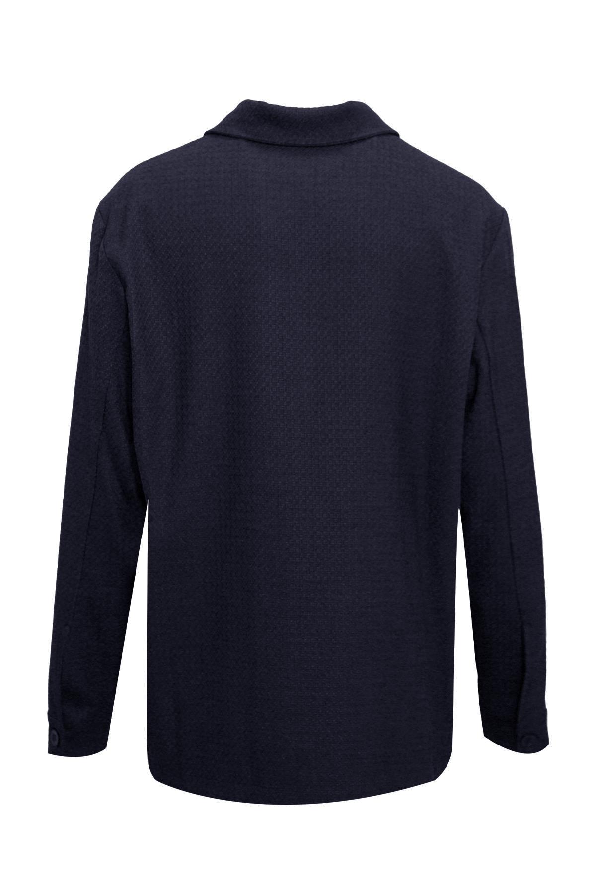 LACİVERT Comfort Fit Ceket Mont