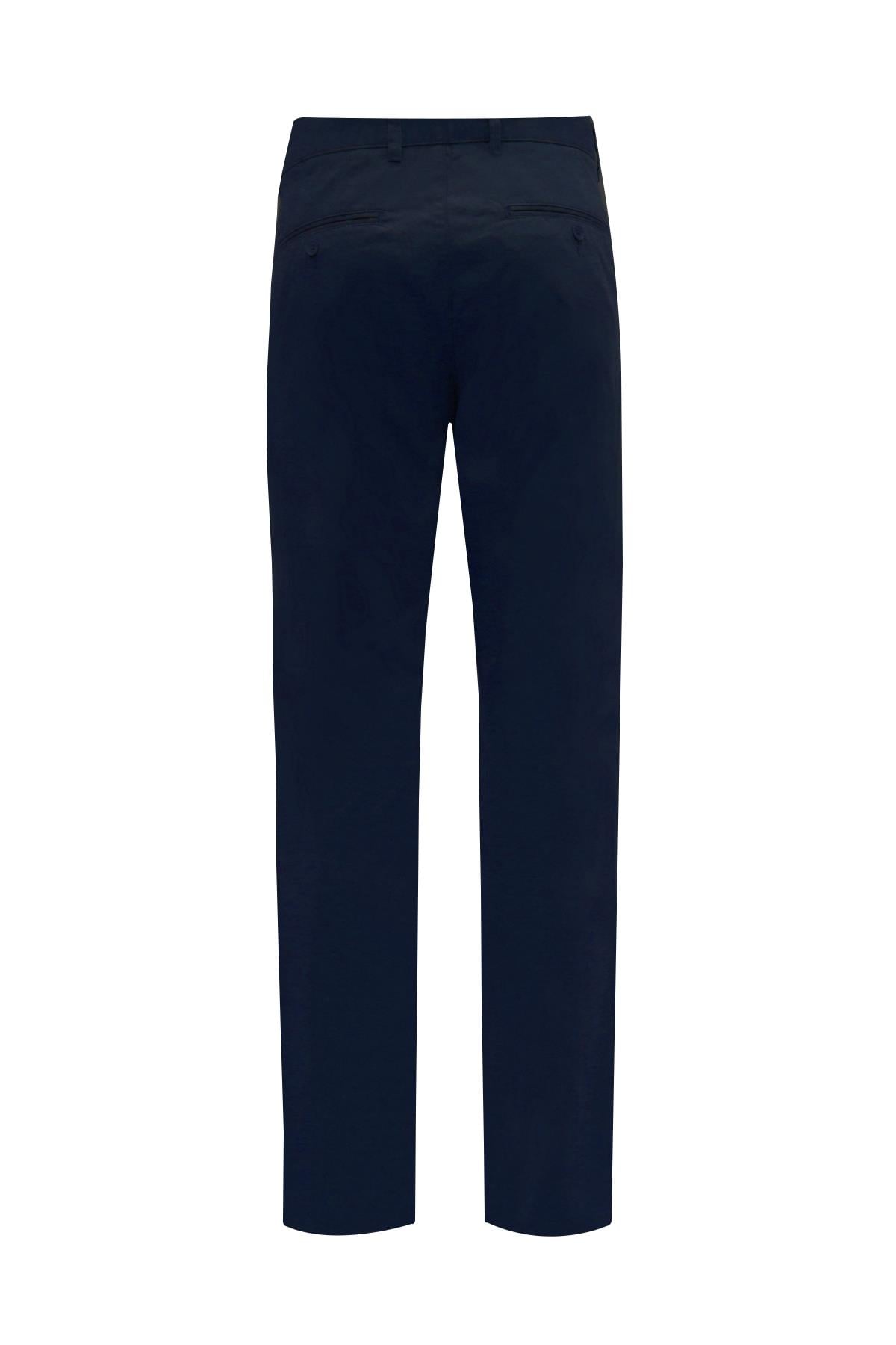LACİVERT Comfort Fit Chino Pantolon