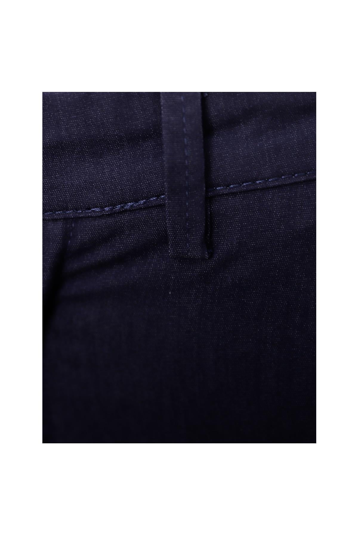 LACİVERT Comfort Fit Chino Pantolon
