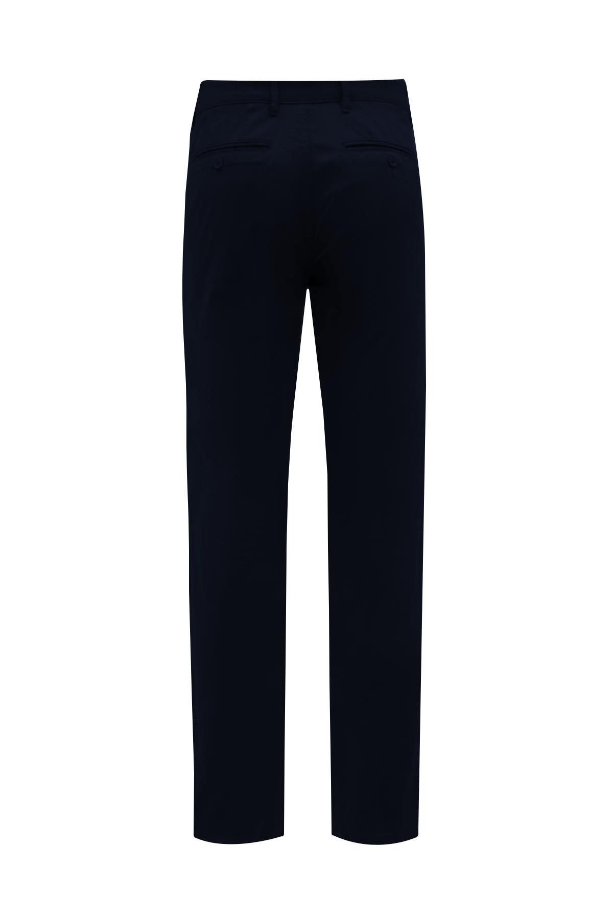 LACİVERT Comfort Fit Chino Pantolon