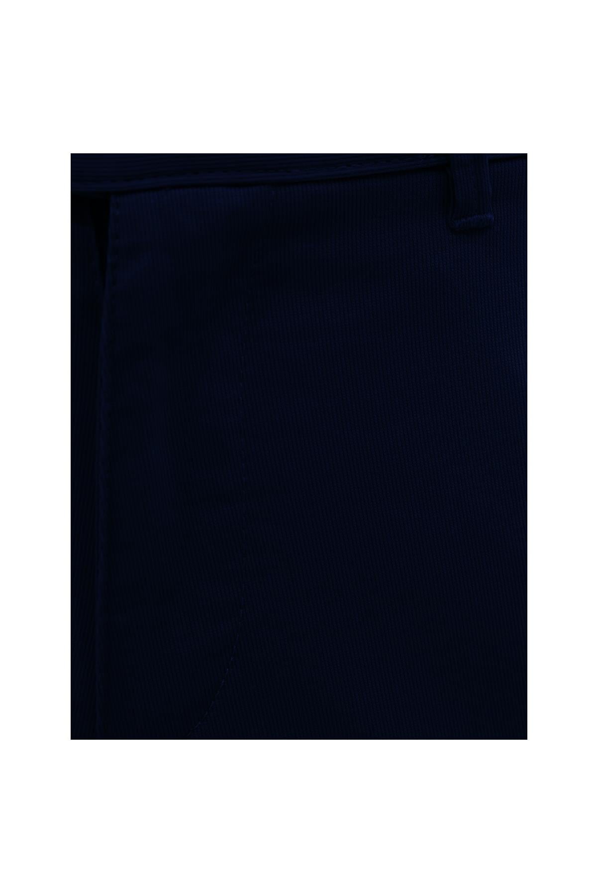 LACİVERT Comfort Fit Chino Pantolon