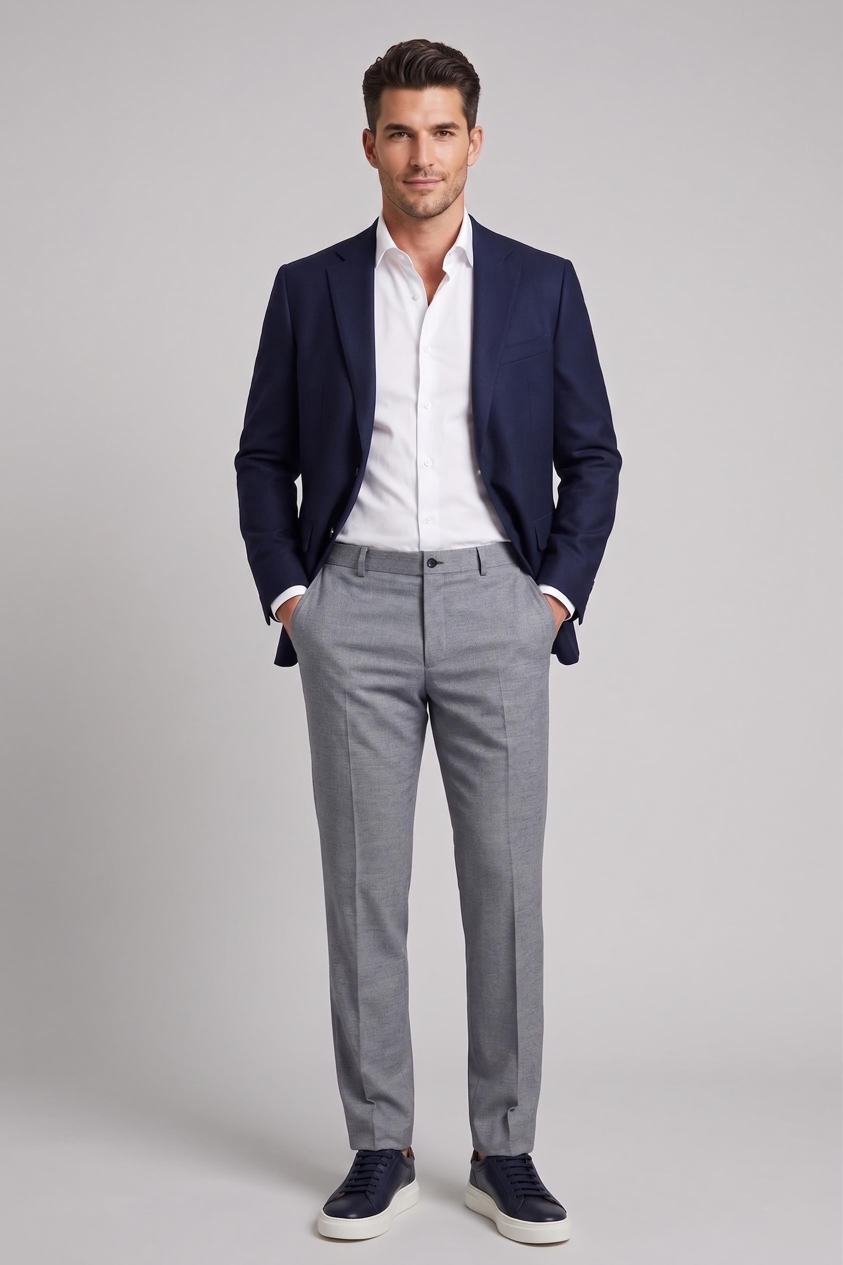 LACİVERT Comfort Fit Jogger Pantolon