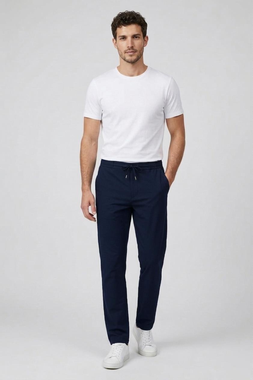 LACİVERT Comfort Fit Jogger Pantolon