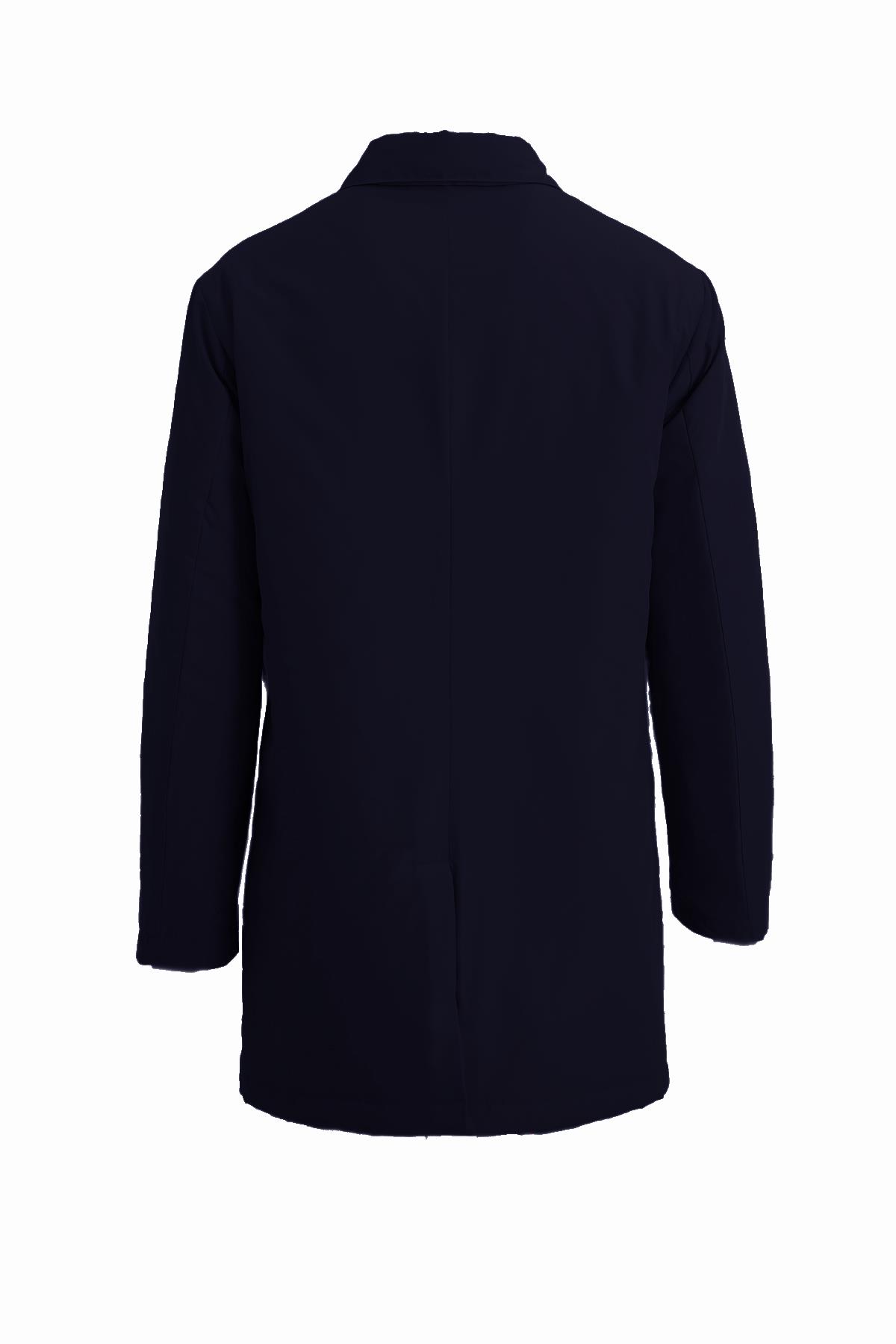 LACİVERT Comfort Fit Trençkot