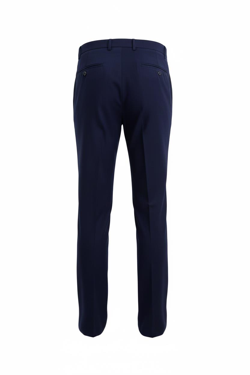 LACİVERT Comfort Fit Klasik Pantolon