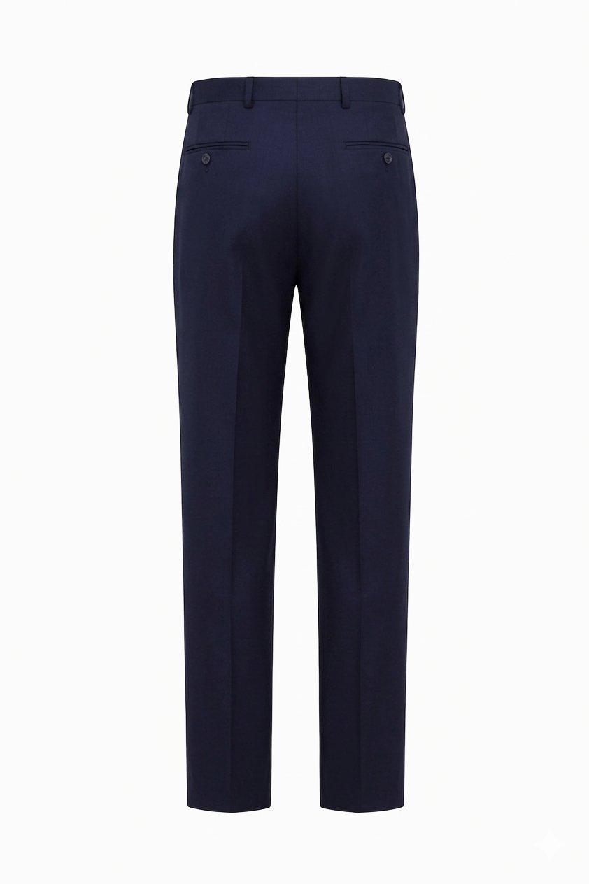 LACİVERT Comfort Fit Klasik Pantolon
