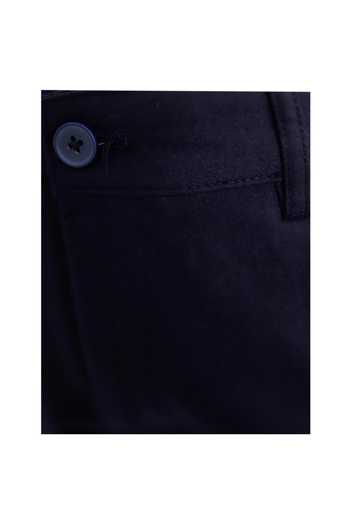 LACİVERT Comfort Fit Klasik Pantolon