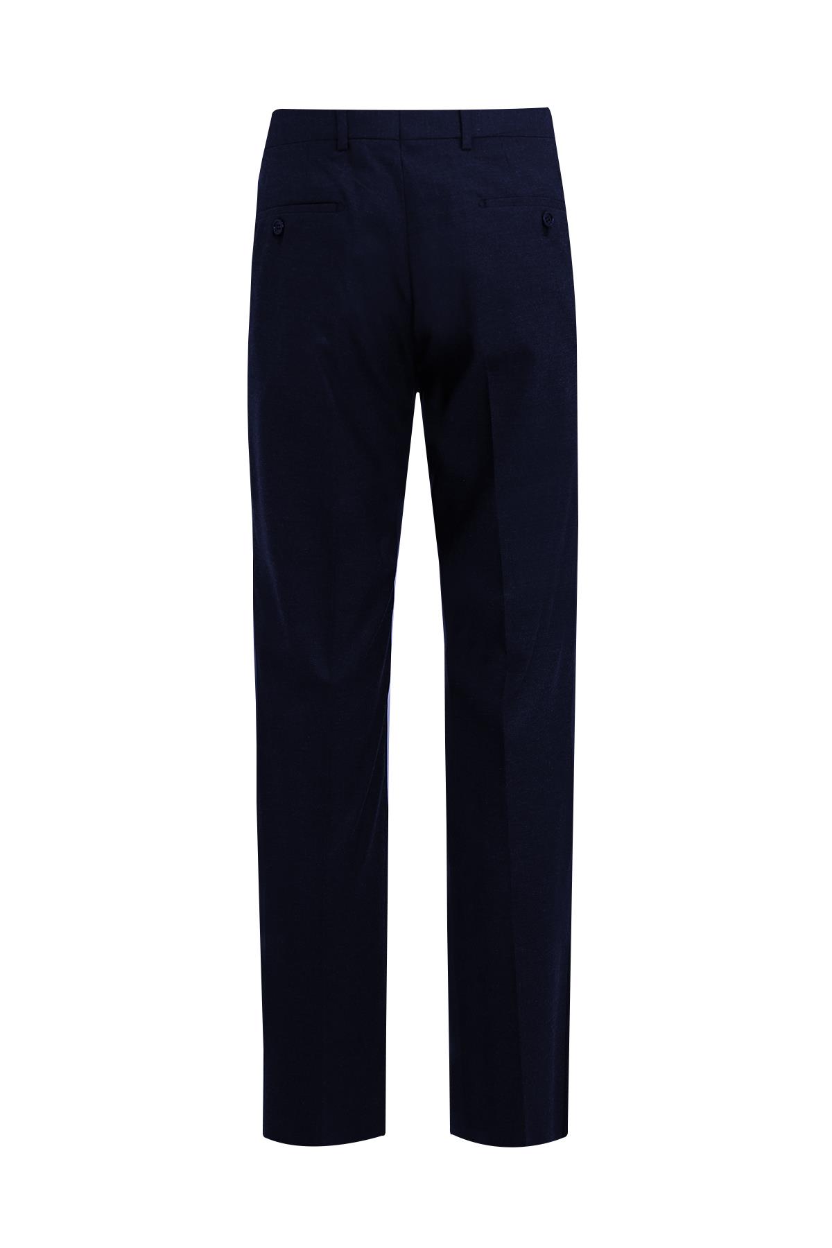 LACİVERT Comfort Fit Klasik Pantolon