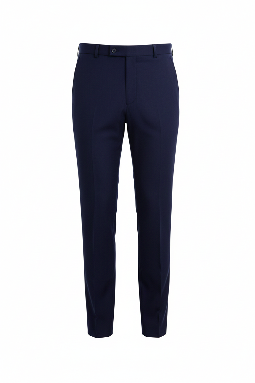 LACİVERT Comfort Fit Klasik Pantolon