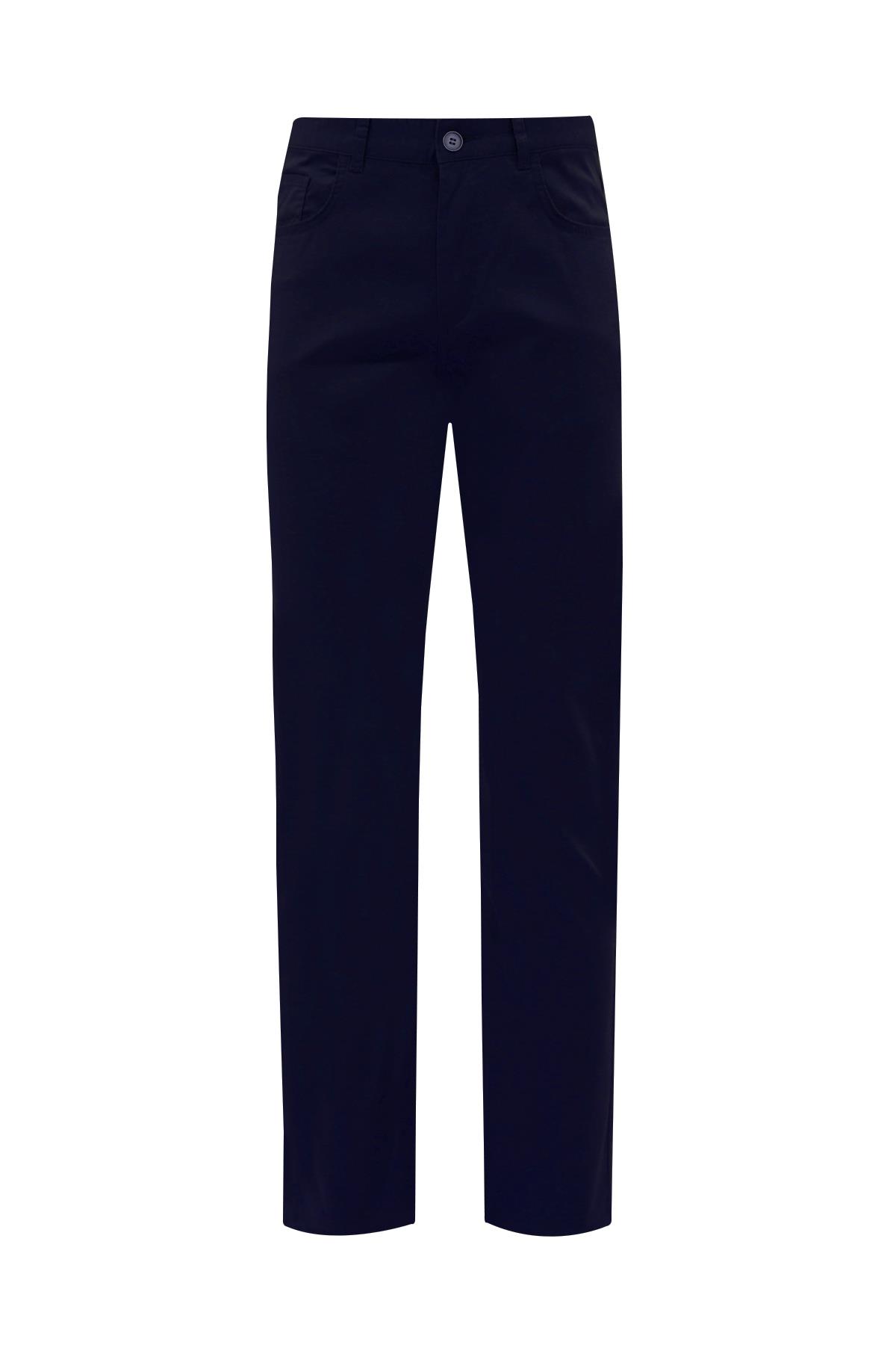 LACİVERT Slim Fit 5 Cep Pantolon