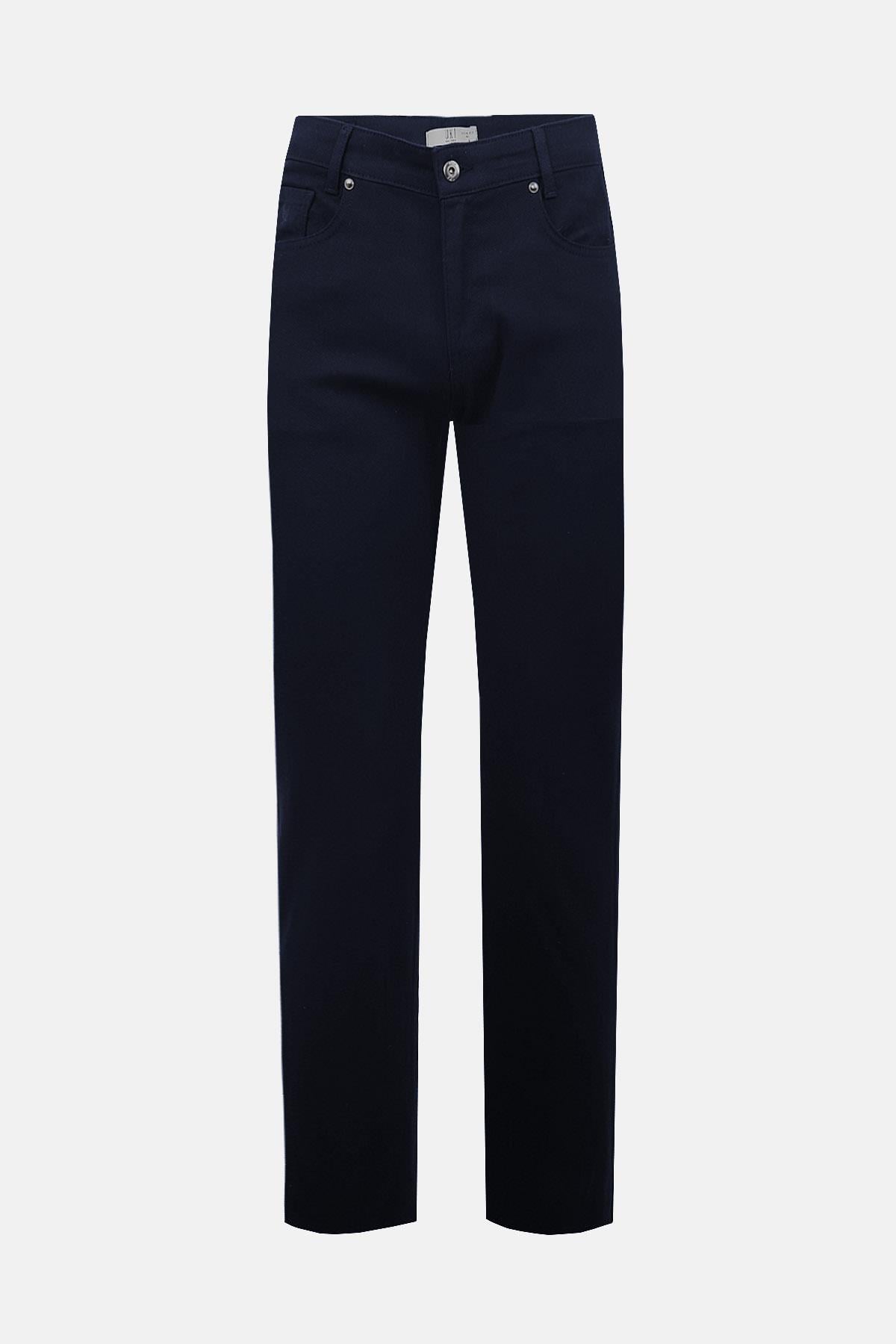 LACİVERT Slim Fit 5 Cep Pantolon