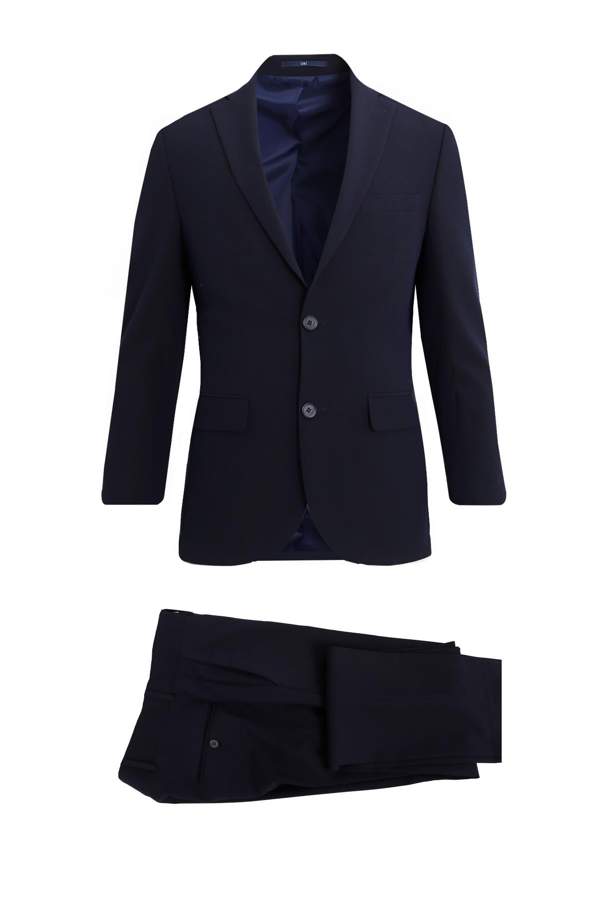 LACİVERT Slim Fit 6 Drop Takım Elbise