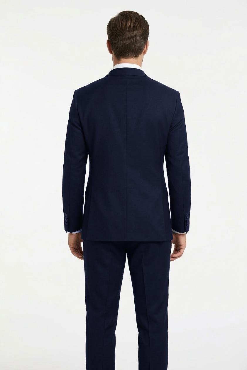 LACİVERT Slim Fit 6 Drop Takım Elbise