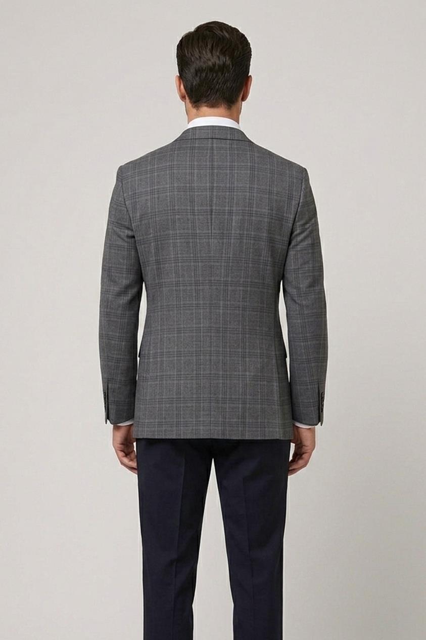LACİVERT Slim Fit 6 Drop Takım Elbise