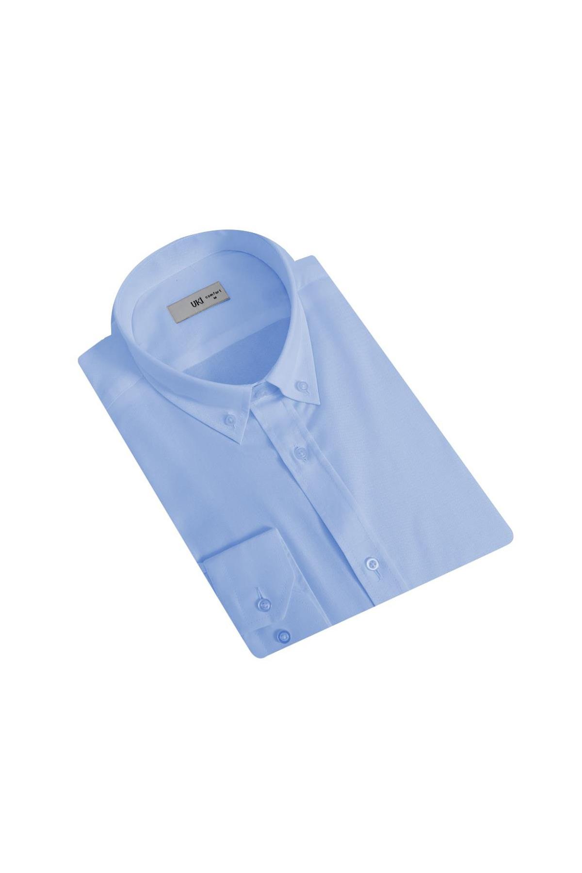 MAVİ Comfort Fit Uzun Kol Oxford Klasik Gömlek