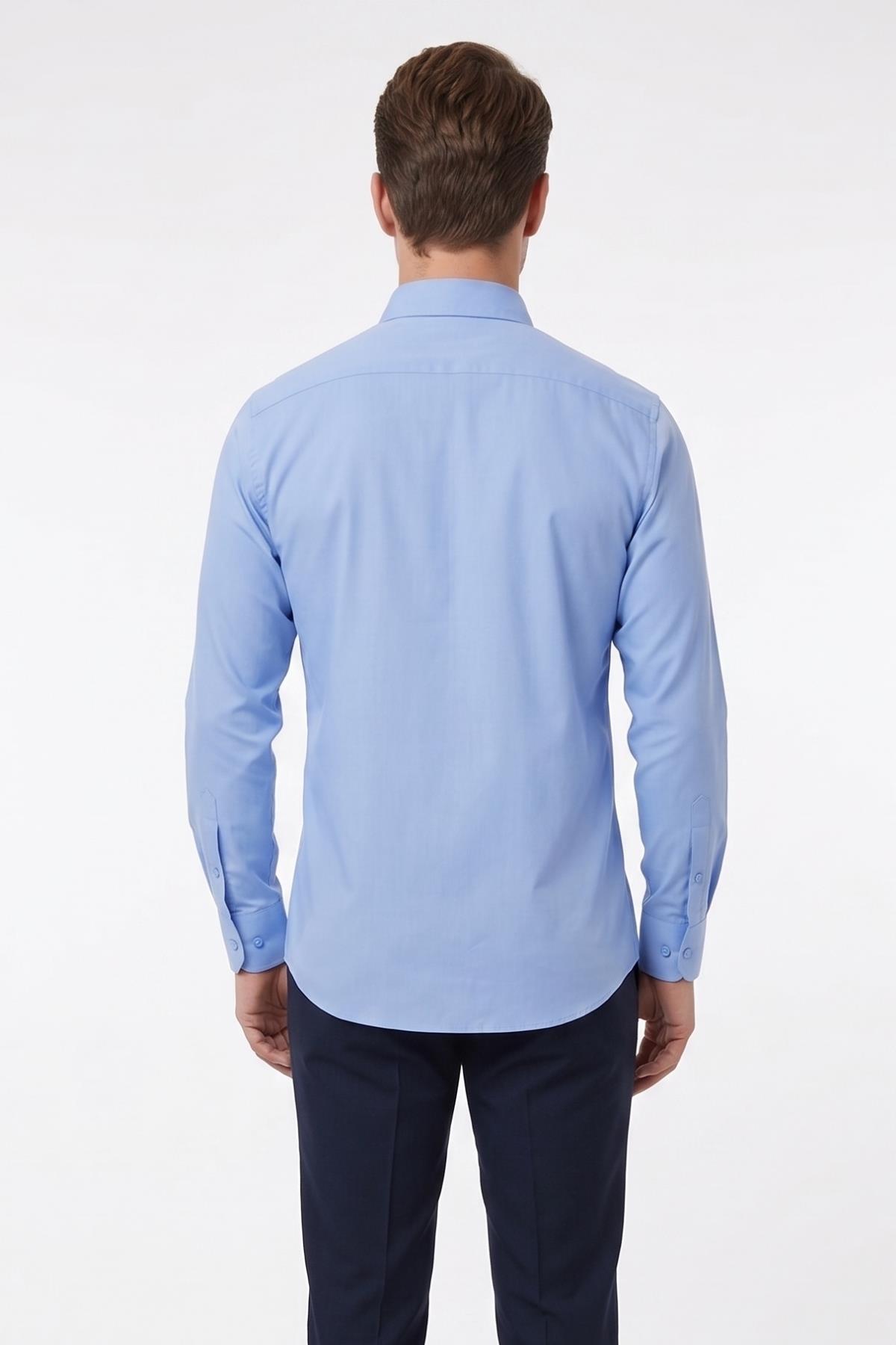MAVİ Comfort Fit Uzun Kol Oxford Klasik Gömlek