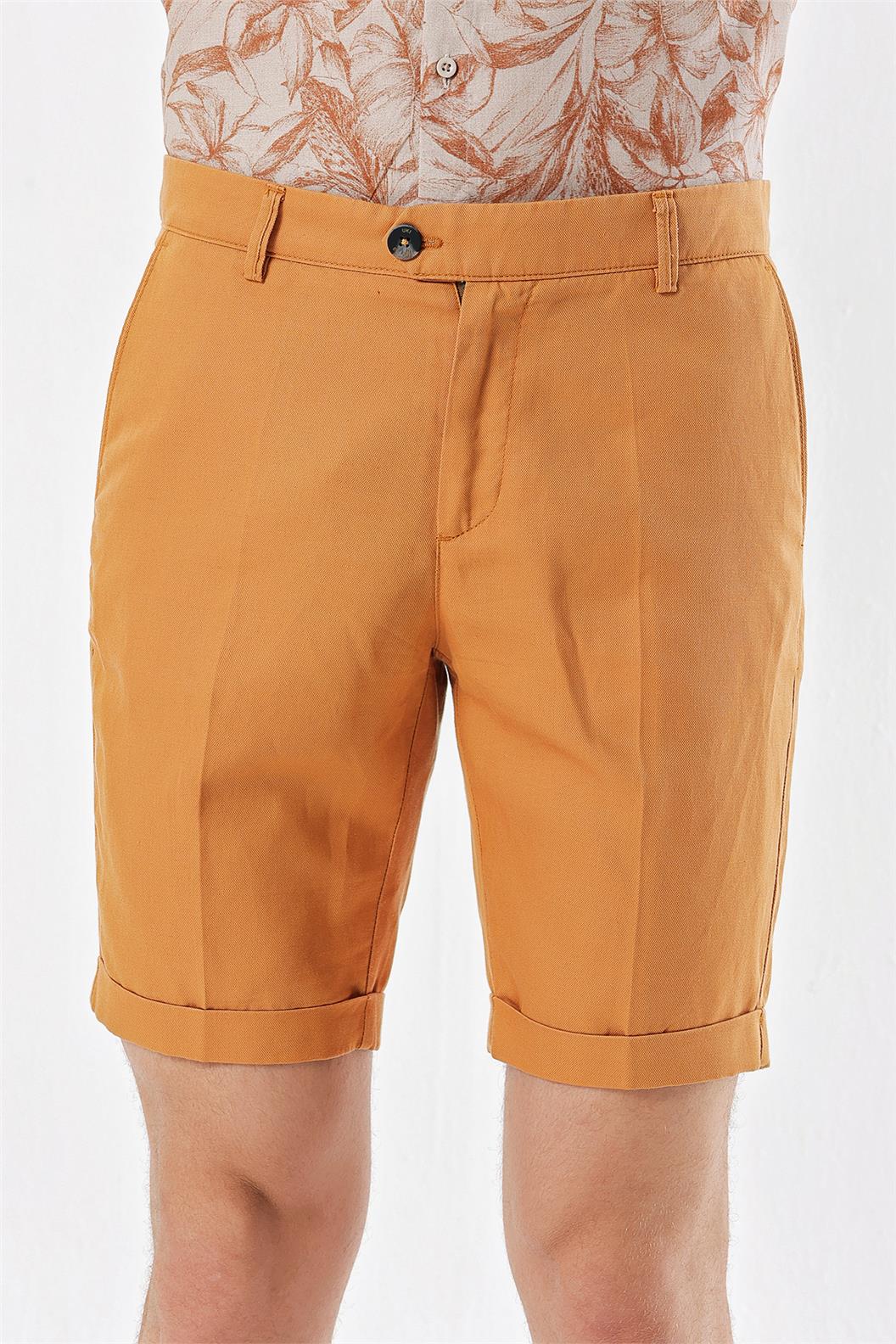 Safran Comfort Fit Bermuda Şort
