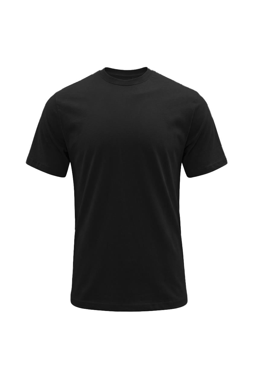 SİYAH Bisiklet Yaka Basic T-Shirt