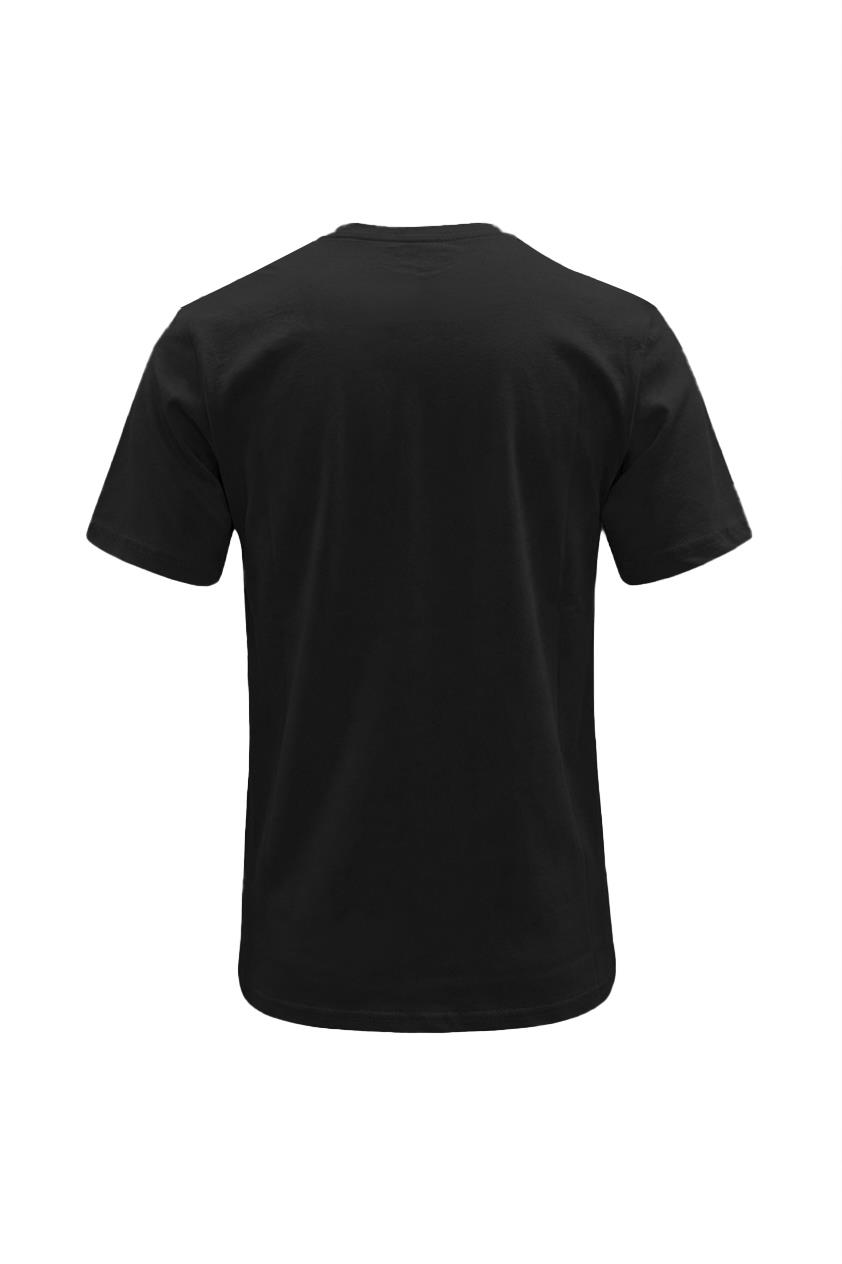 SİYAH Bisiklet Yaka Basic T-Shirt