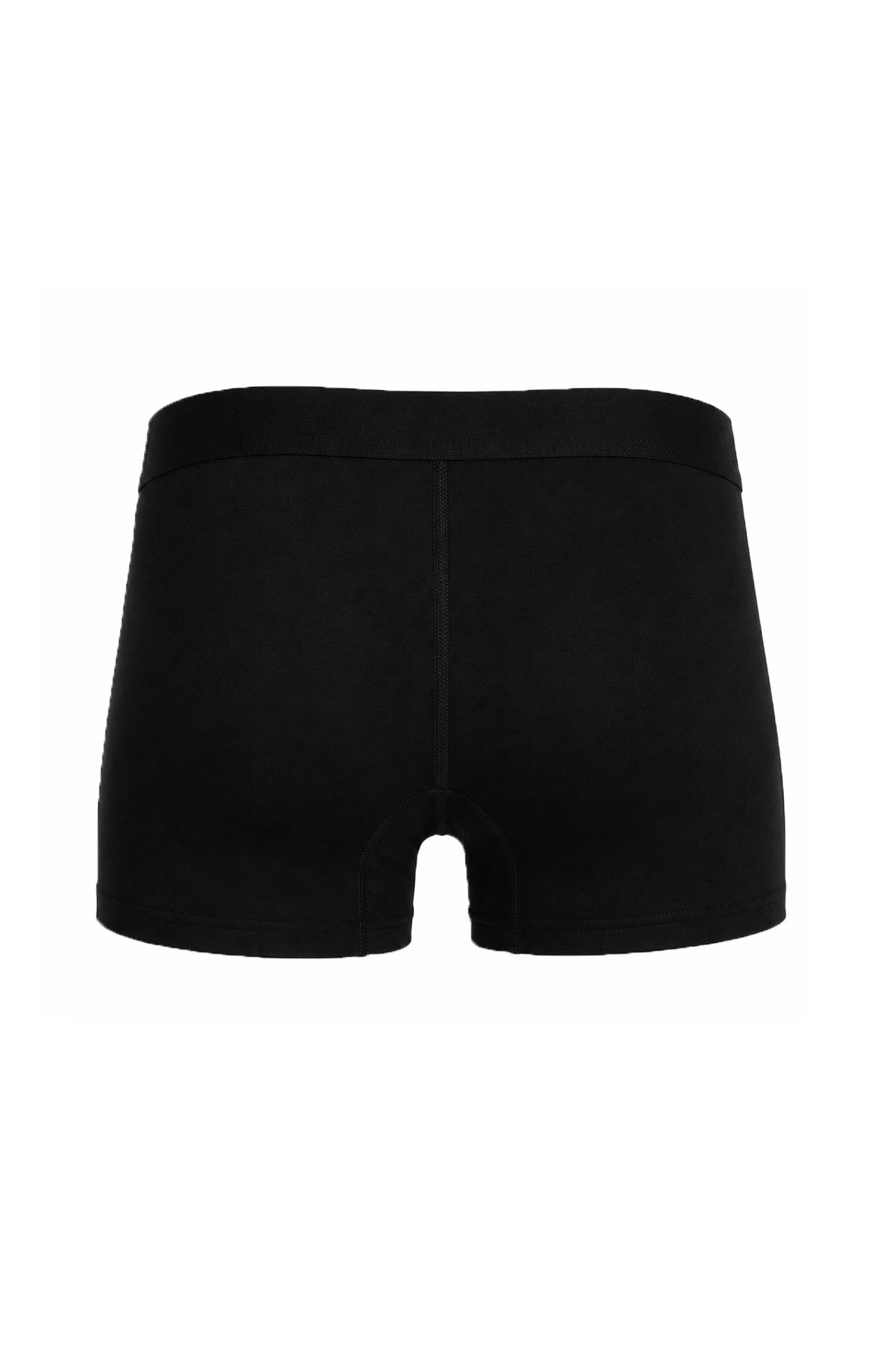SİYAH BOXER TEKLİ