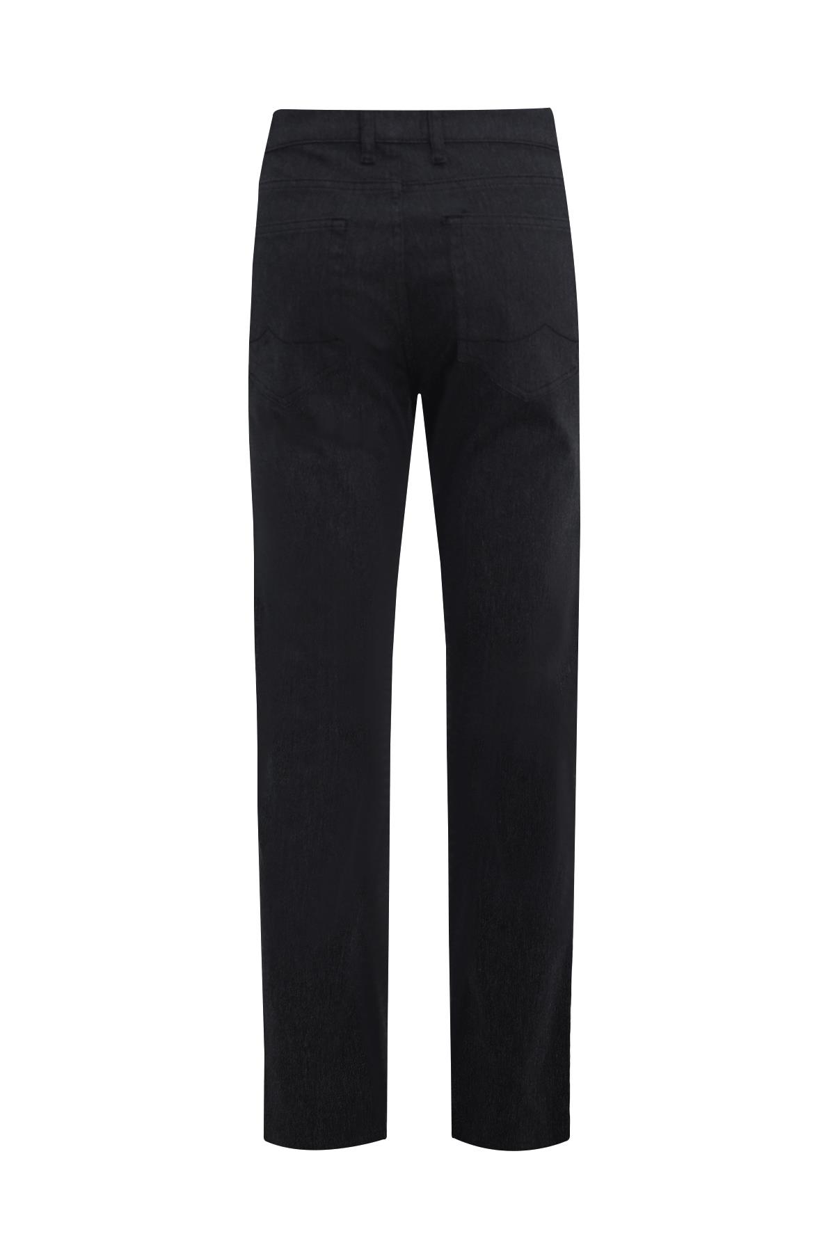 SİYAH Comfort Fit 5 Cep Pantolon
