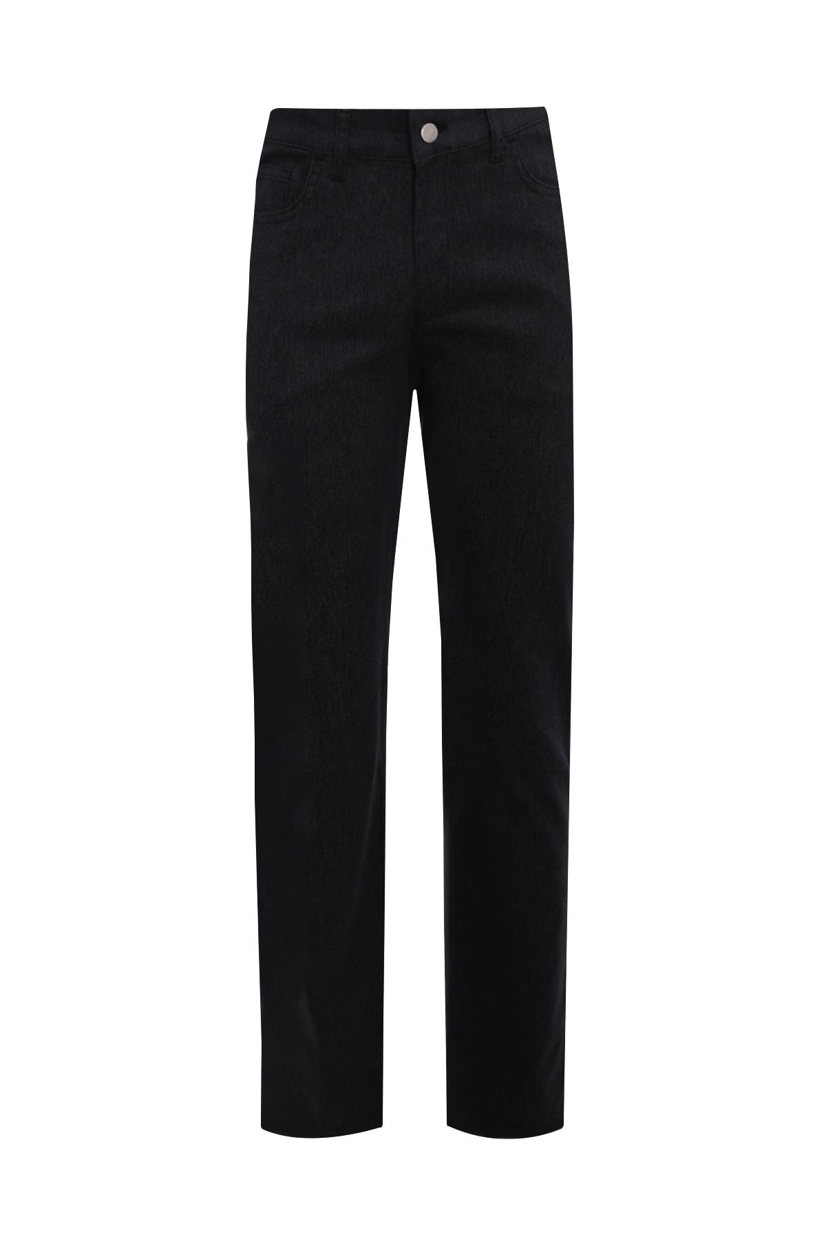 SİYAH Comfort Fit 5 Cep Pantolon
