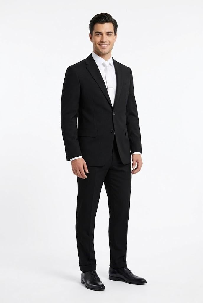 SİYAH Comfort Fit 6 Drop Takım Elbise