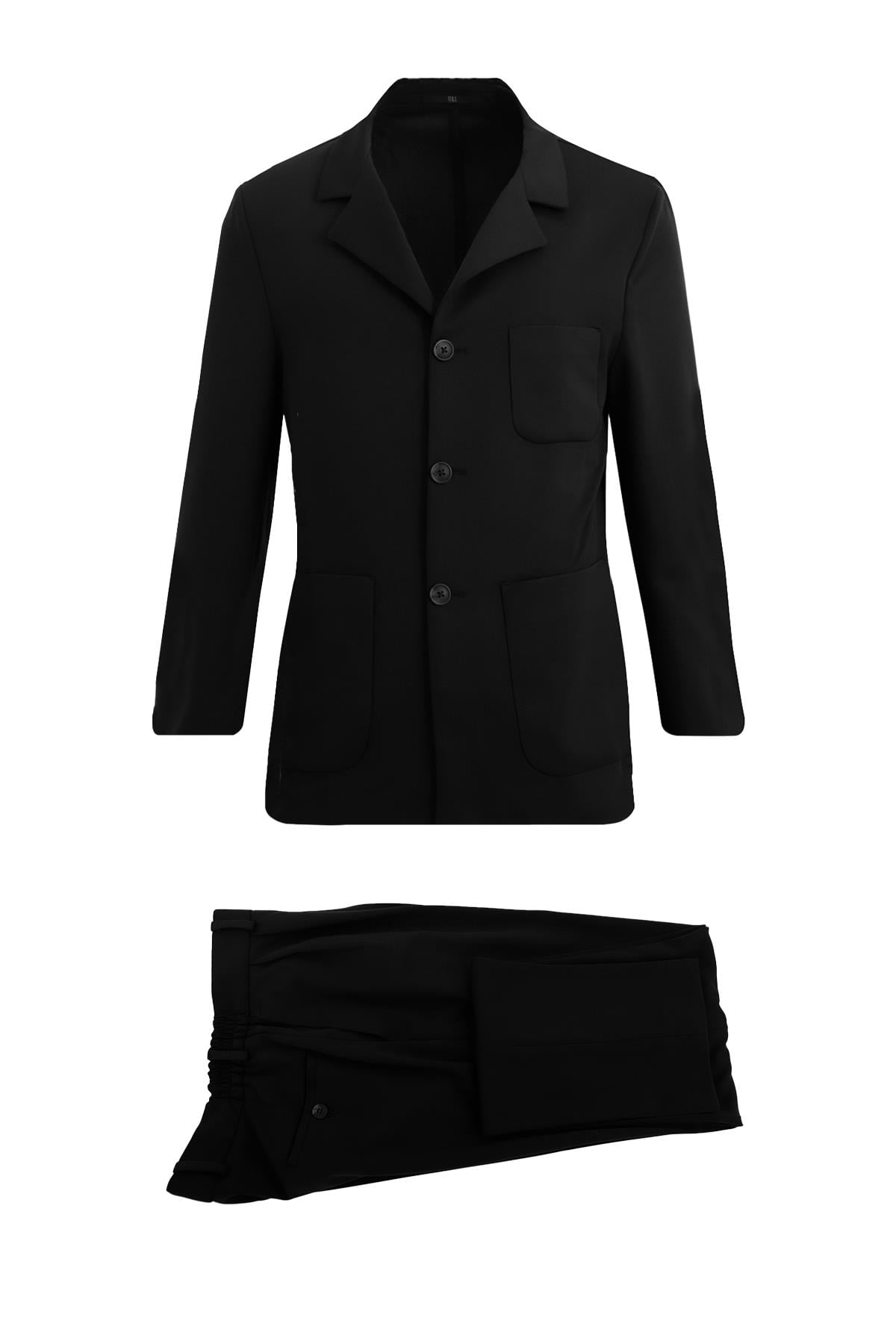 SİYAH Comfort Fit 6 Drop Takım Elbise