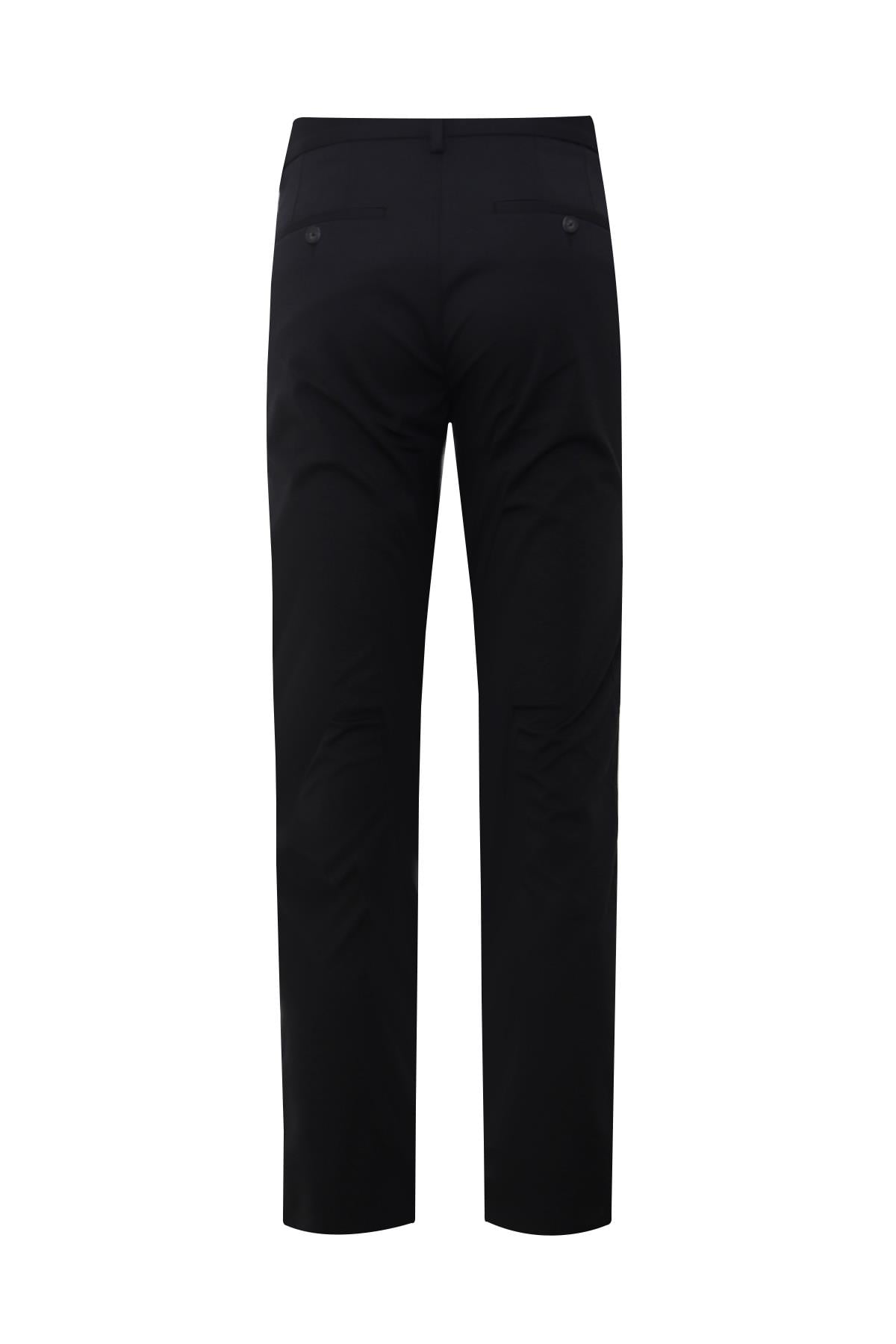SİYAH Comfort Fit Chino Pantolon