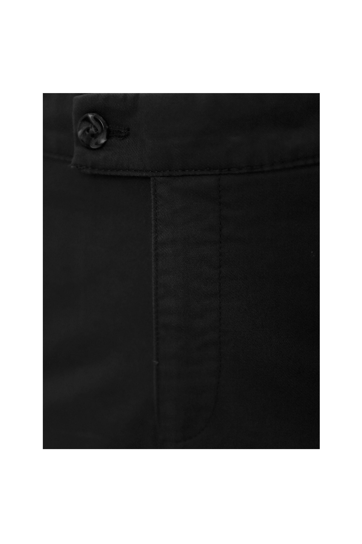 SİYAH Comfort Fit Chino Pantolon