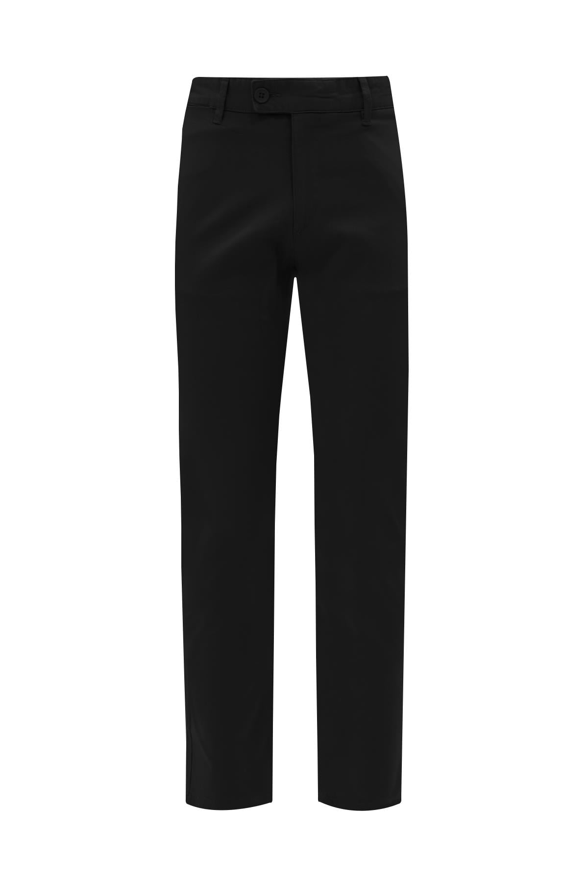 SİYAH Comfort Fit Chino Pantolon