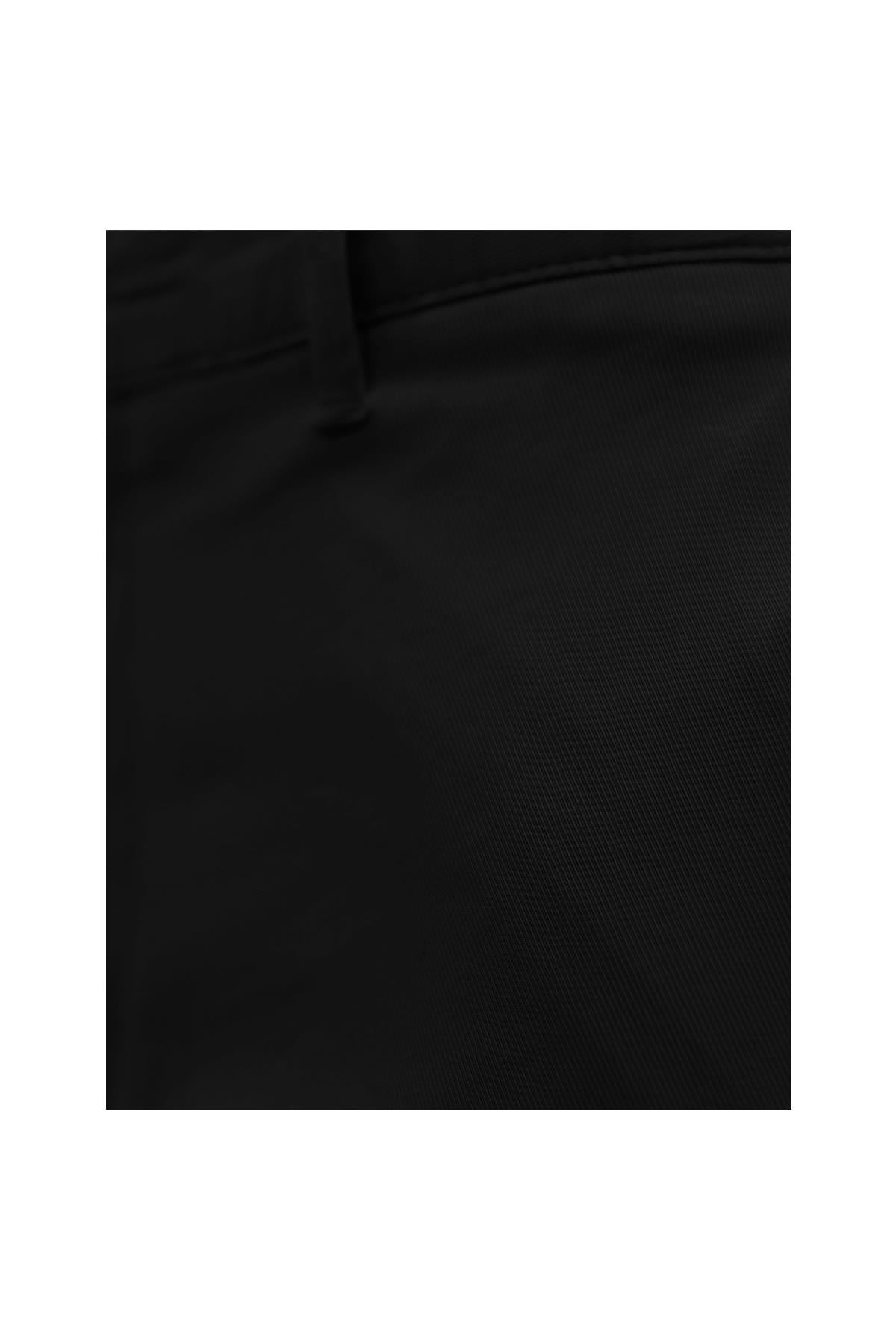 SİYAH Comfort Fit Chino Pantolon