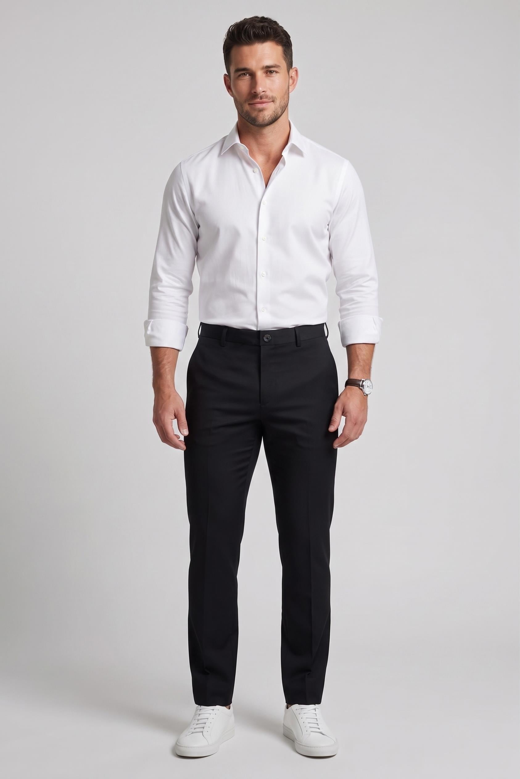 SİYAH Comfort Fit Jogger Pantolon