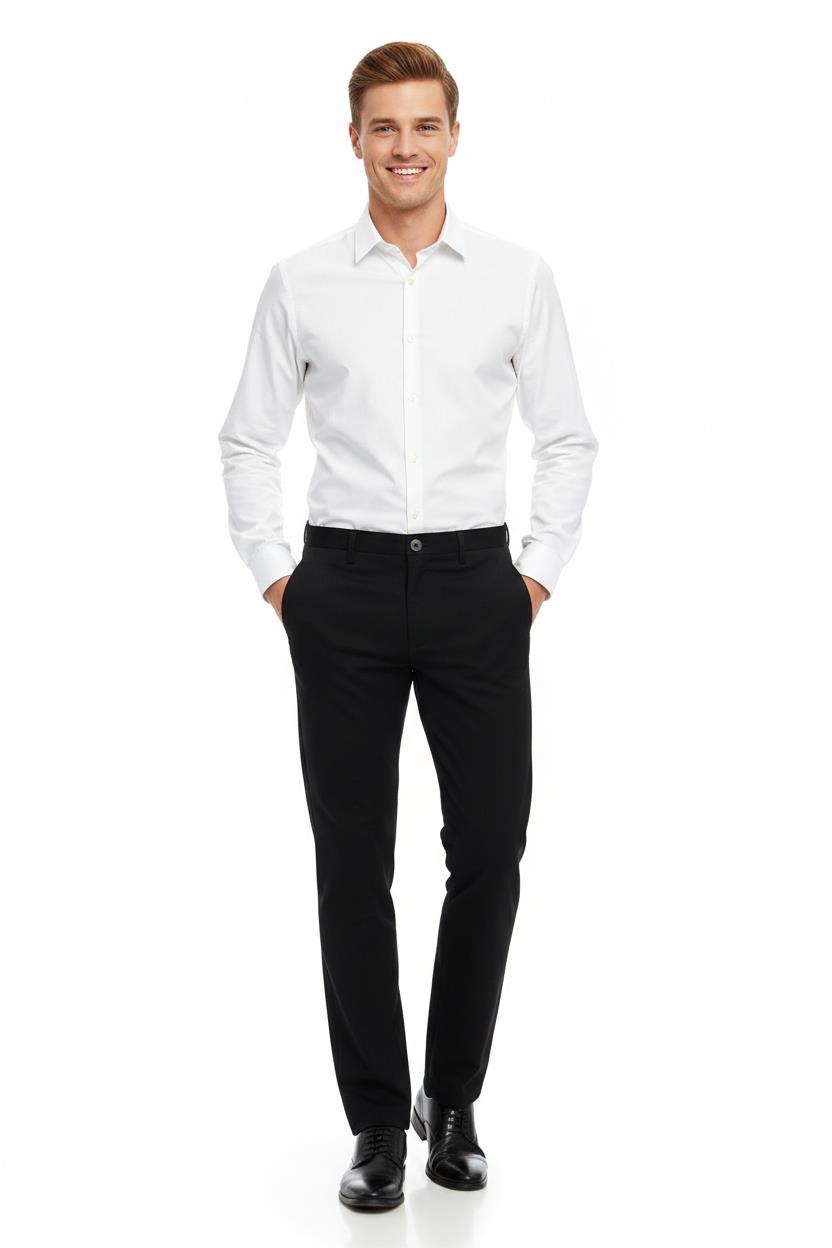 SİYAH Comfort Fit Jogger Pantolon