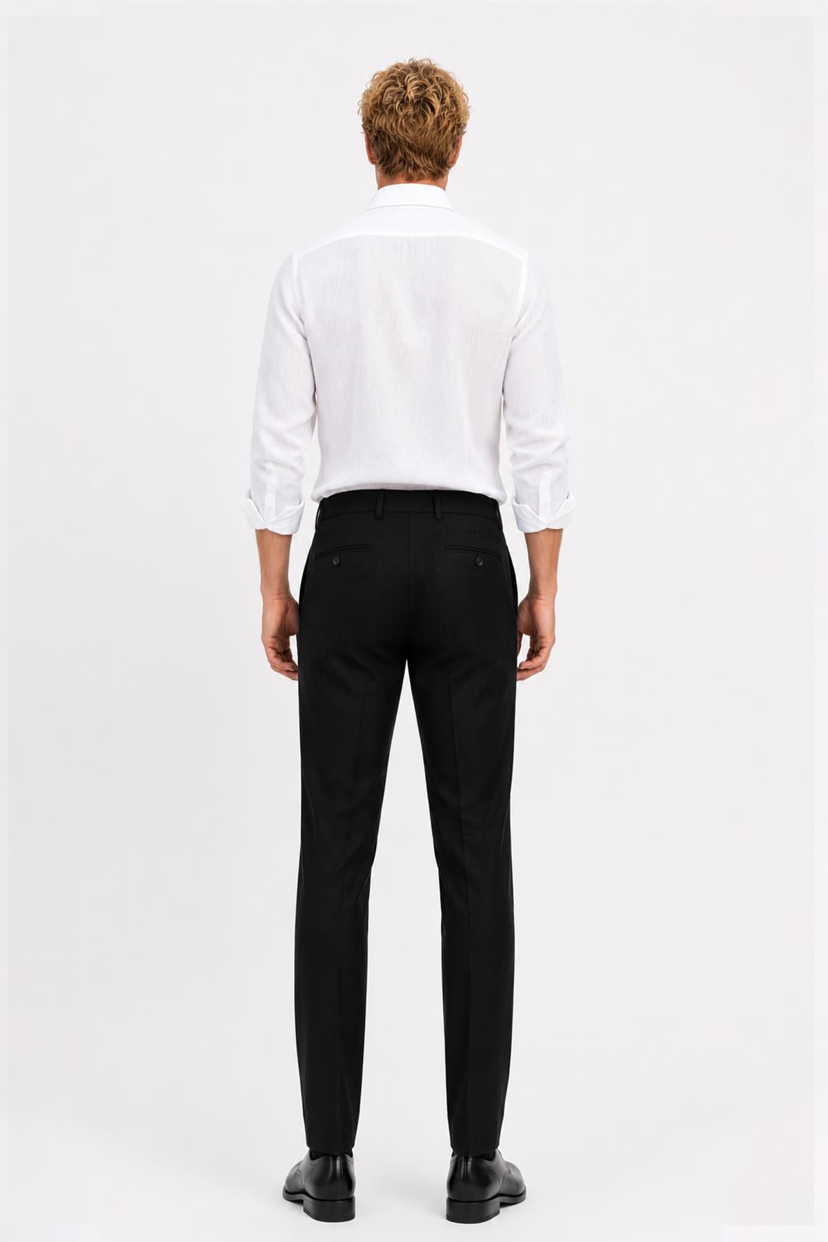 SİYAH Comfort Fit Jogger Pantolon