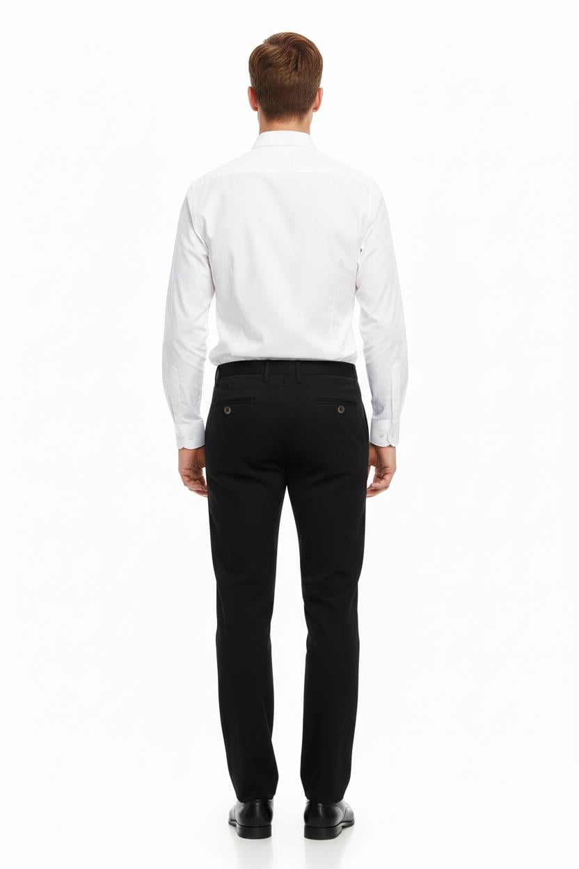 SİYAH Comfort Fit Jogger Pantolon