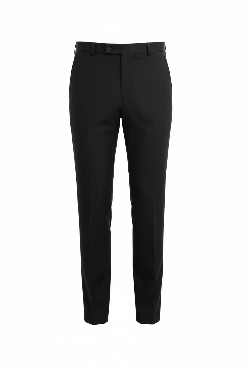 SİYAH Comfort Fit Klasik Pantolon
