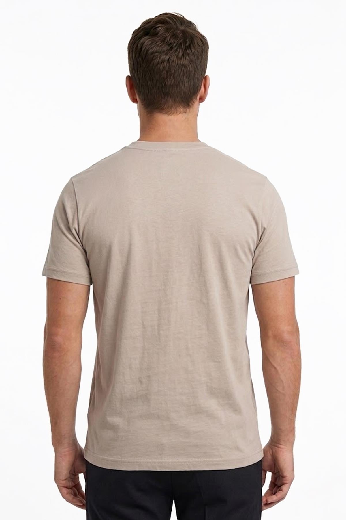 TAŞ Bisiklet Yaka Basic T-Shirt