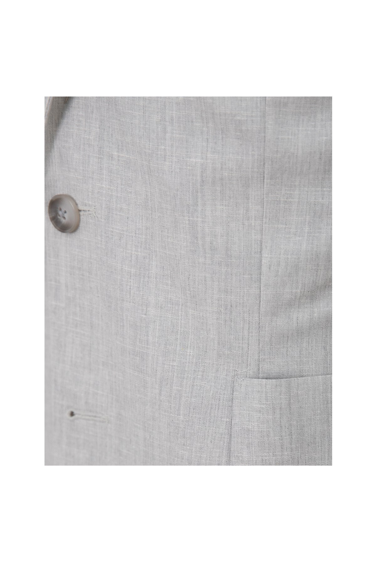 TAŞ Comfort Fit Casual Keten Ceket