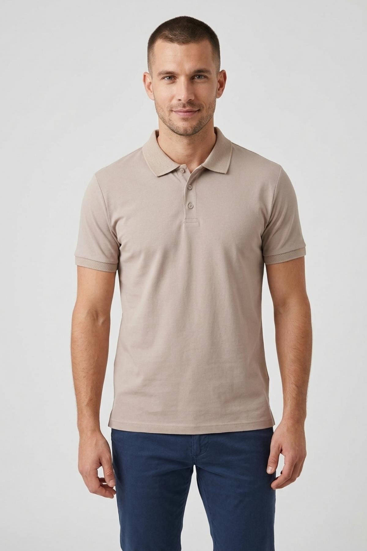 TAŞ Polo Yaka Süprem T-shirt