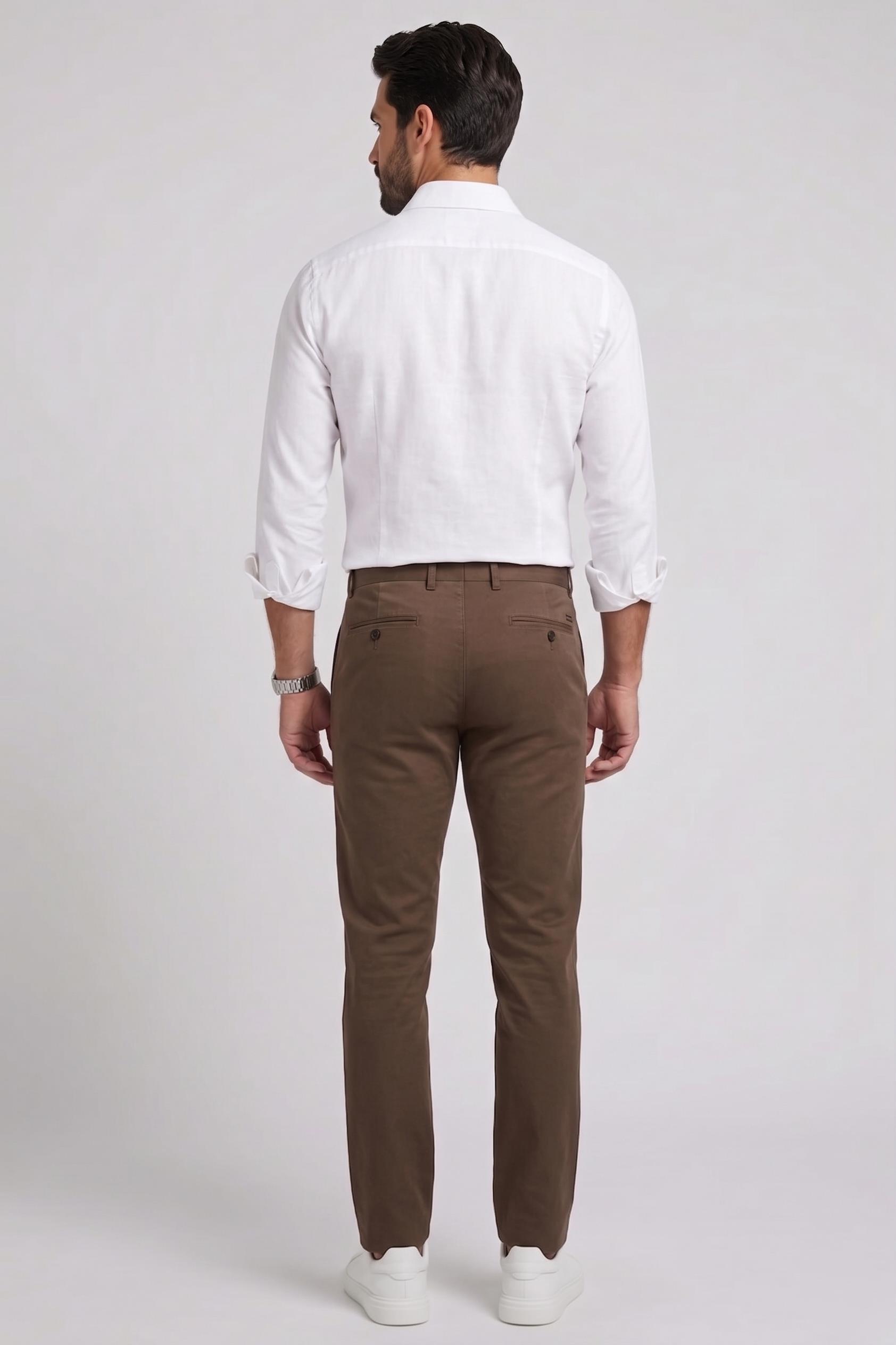 TOPRAK Slim Fit Chino Pantolon