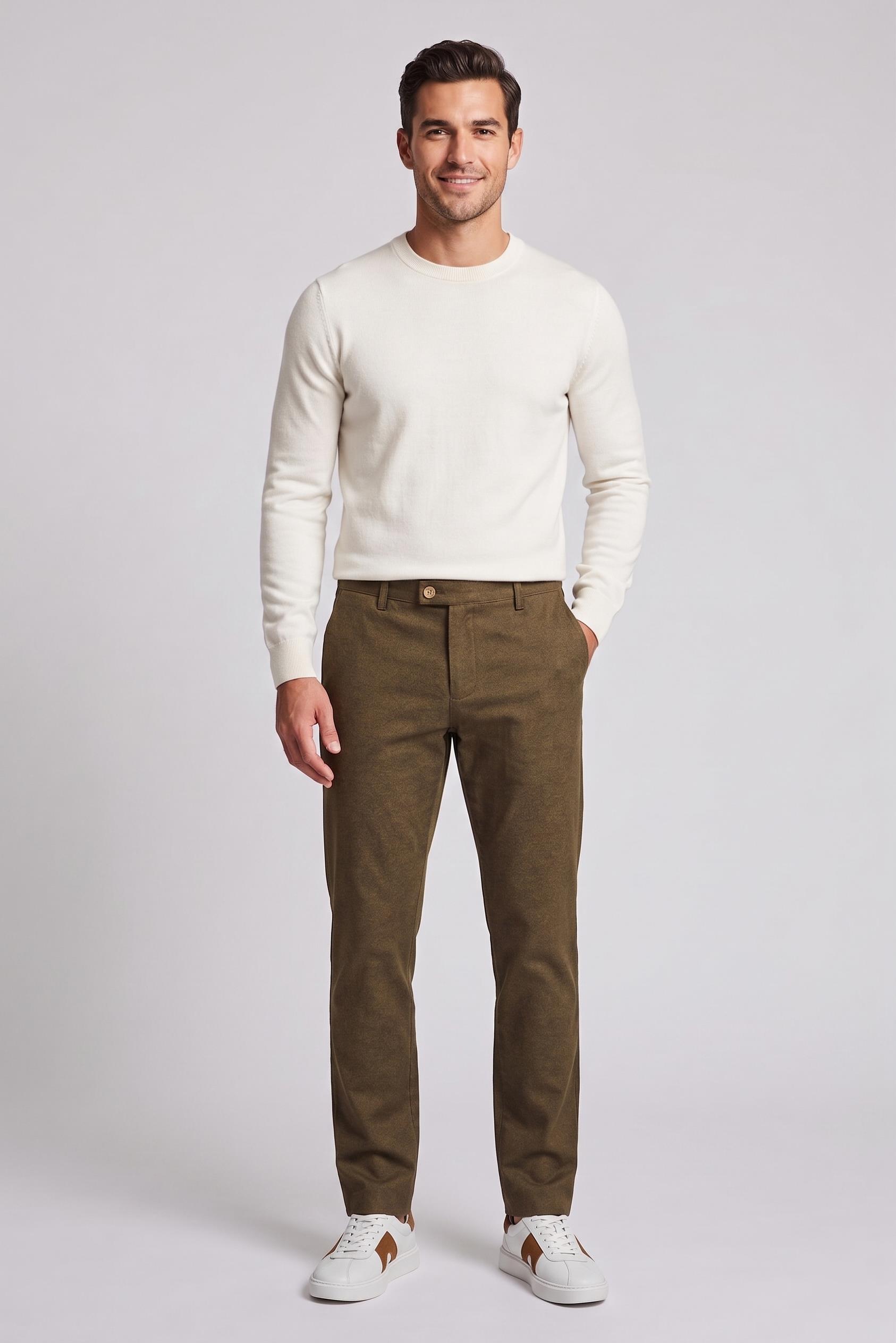 TOPRAK Slim Fit Chino Pantolon