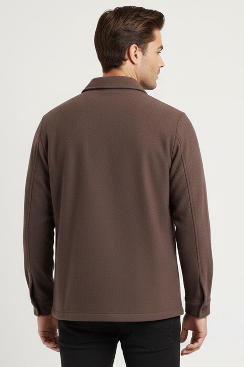 VİZON Comfort Fit Gömlek Ceket