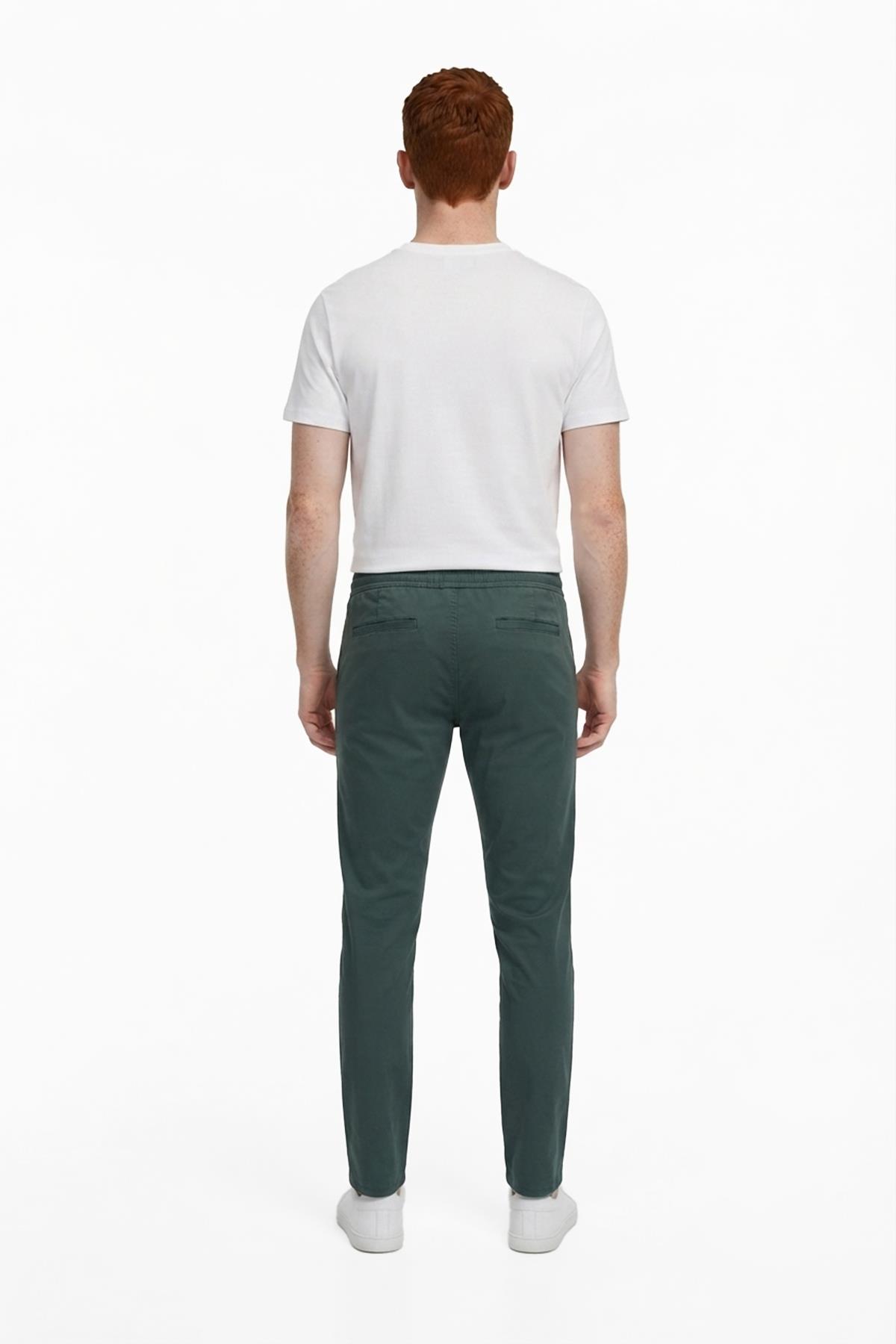 YEŞİL Comfort Fit Jogger Pantolon