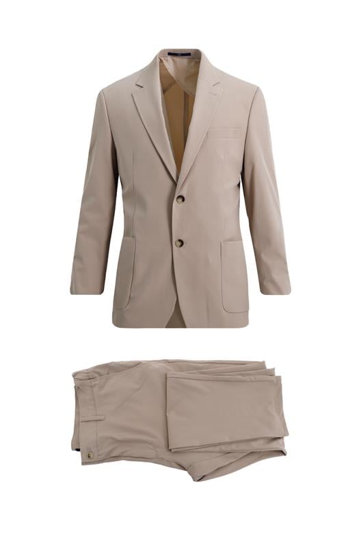 AÇIK BEJ Comfort Fit 6 Drop Takım Elbise