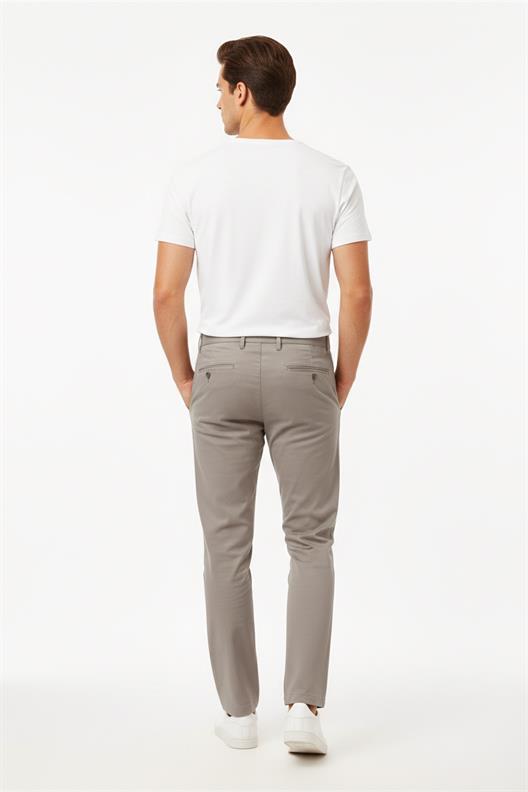 AÇIK BEJ Comfort Fit Chino Pantolon
